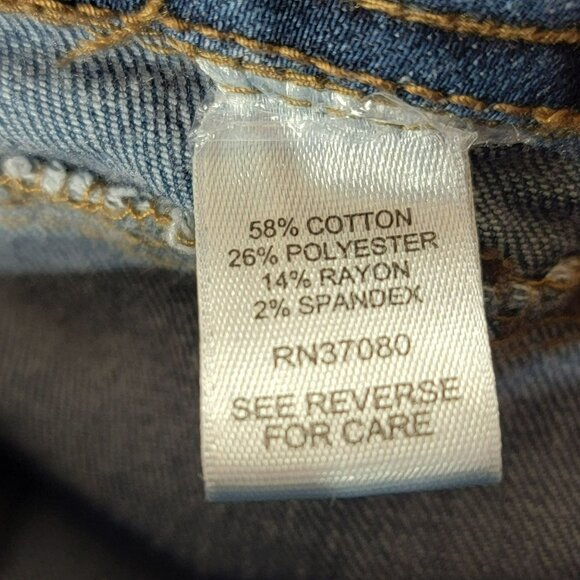 Est 1948 Denim Jeans, Women 16 Curvy, Blue Denim, Straight Leg, Cotton Blend,GUC - Picture 6 of 12